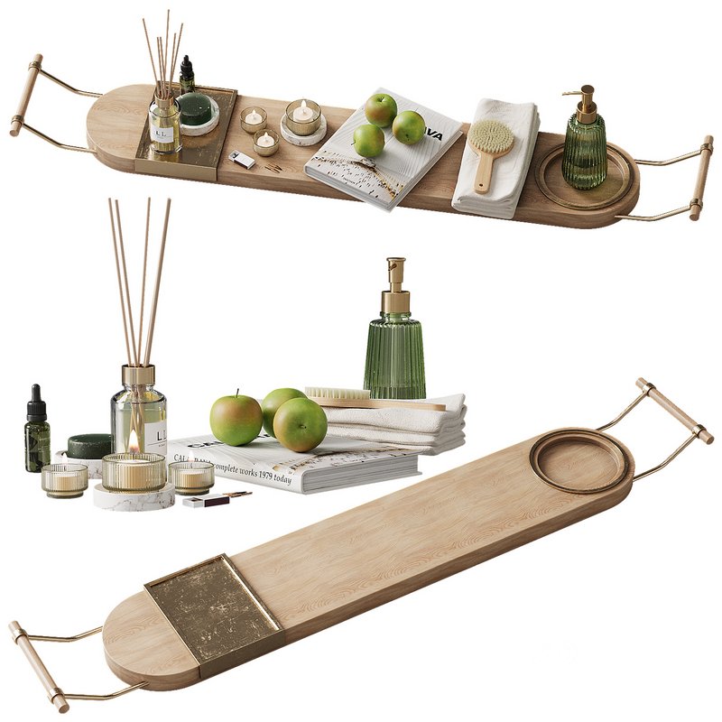 Tray for Bathroom Set Image 2