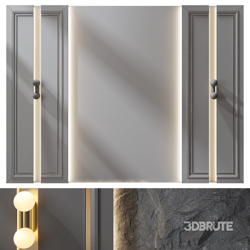 Headboard Wall Panel Decor vs Astrolighting Image 2