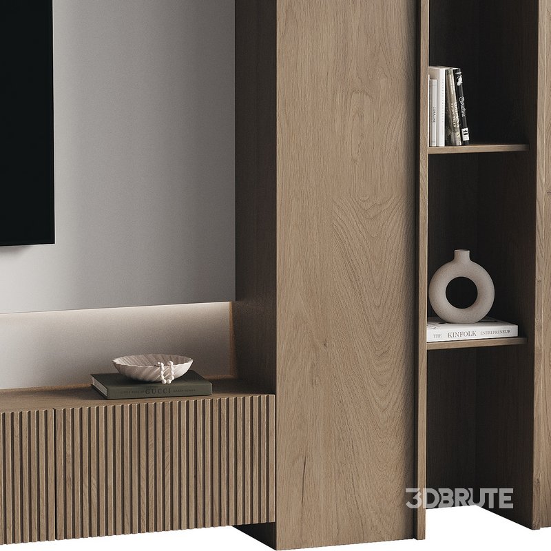 Tv Wall Set 048 Image 4