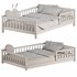 Lasse Scandinavian Wooden Kids Bed Hand Made - Thumbnail 4