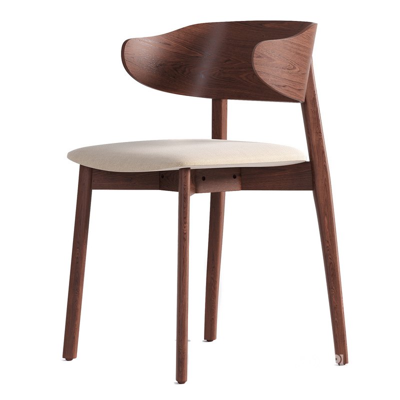 Franco Upholstered Dining Chair Antwerp Natural Image 2