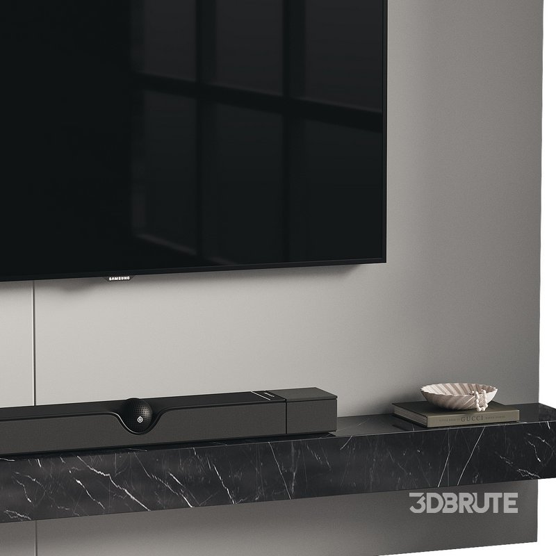 Tv Wall Set 038 Image 3