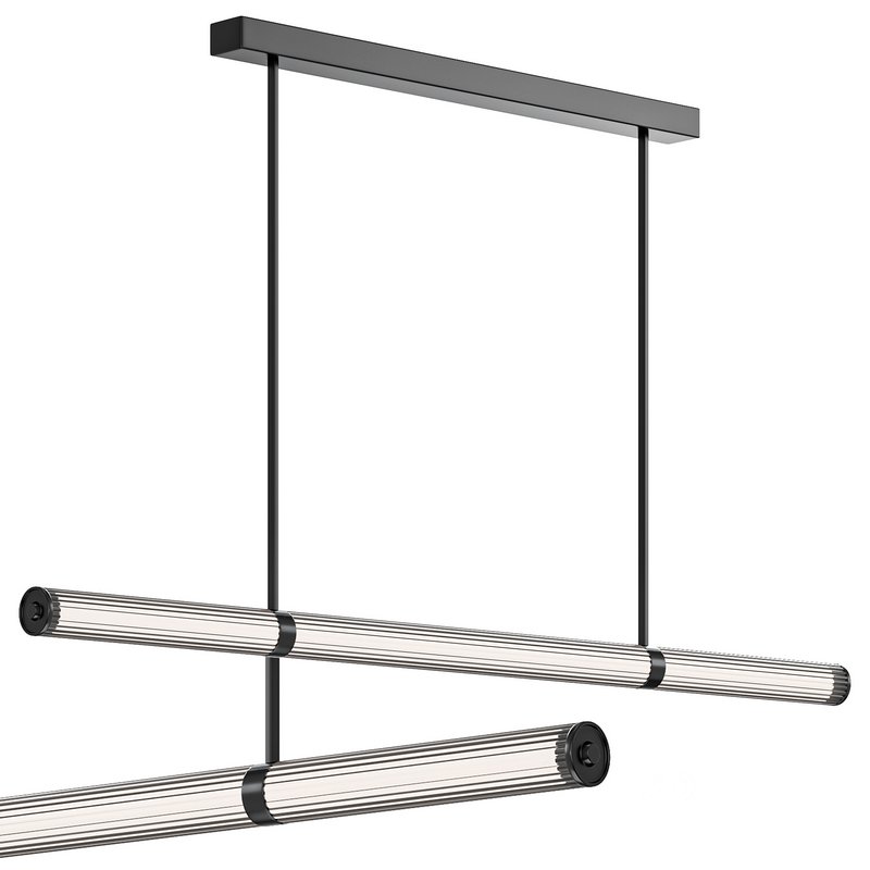 Suspeso Flutto Uno Tubo Nero Centersvet Image 2