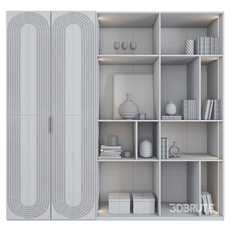 Shkafulkin Garnitur Dzen White Image 3