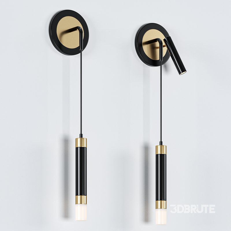 Nordic Double Head Adjustable Wall Lights Image 3