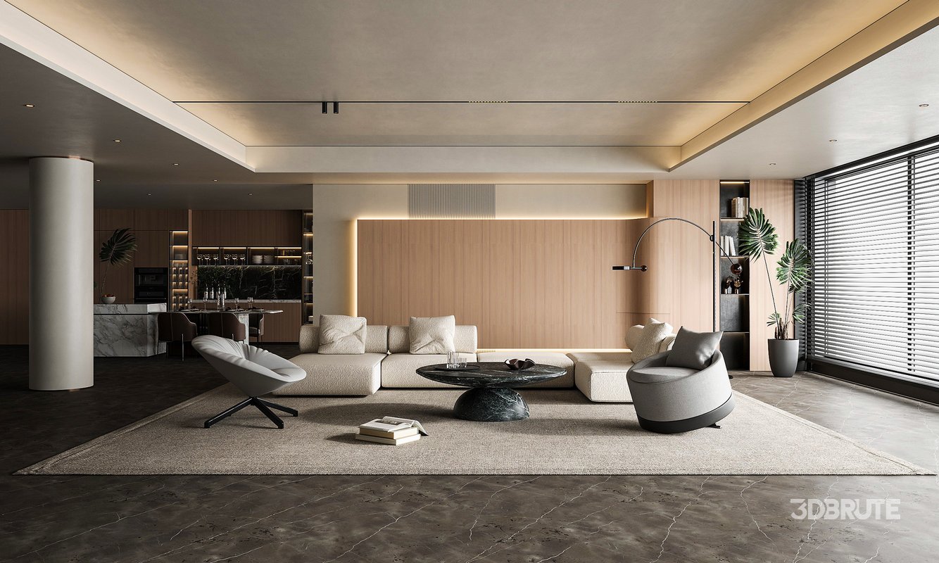 Modern living room Image 1