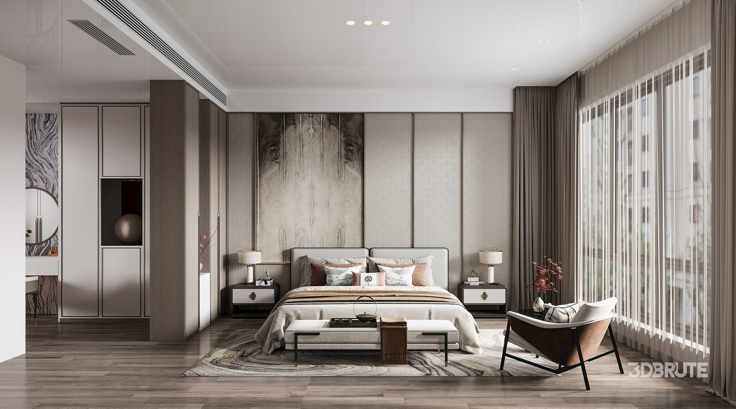 Modern bedroom Image 1