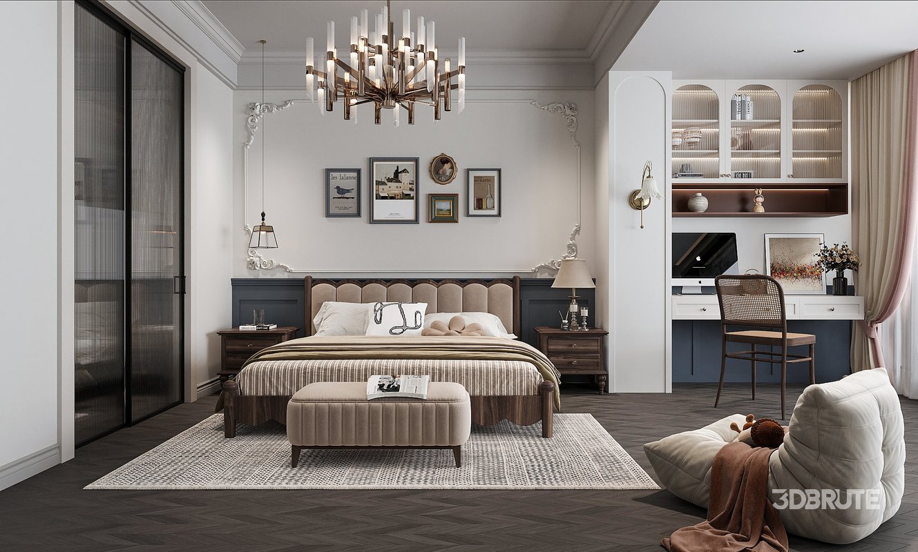 Modern bedroom Image 1