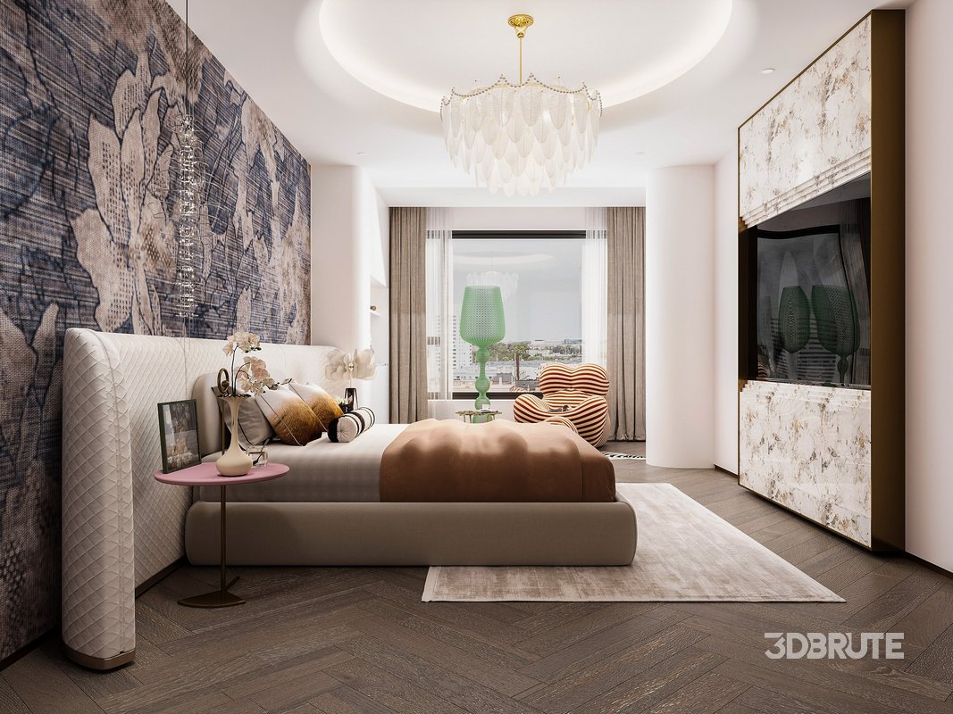 Modern bedroom Image 1