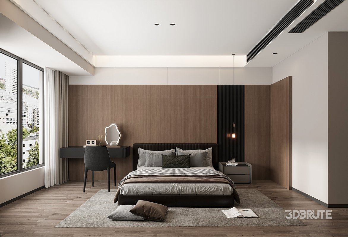 Modern bedroom Image 1