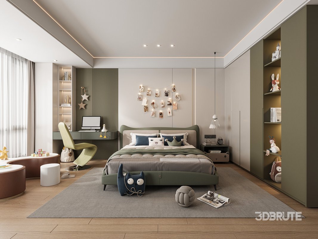 Modern bedroom Image 1