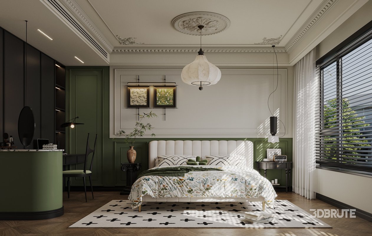 Modern bedroom Image 1