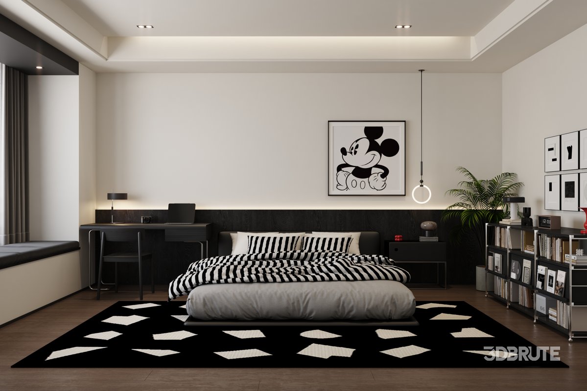 Modern bedroom Image 1