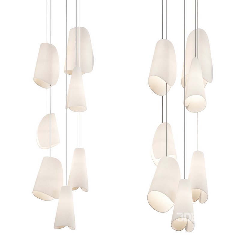 Petal shaped pendant lamp BOCCI 21.7 Image 3