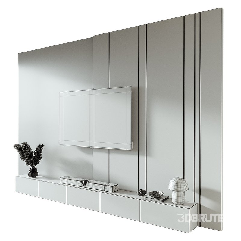 TV WALL SET 007 Image 3
