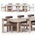 Tabmi Dining Table,Hygiea Chair - Thumbnail 1