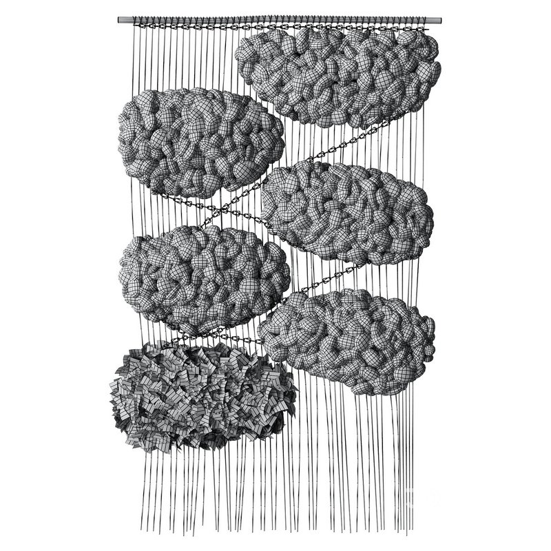 Tapestry Clouds white Image 3