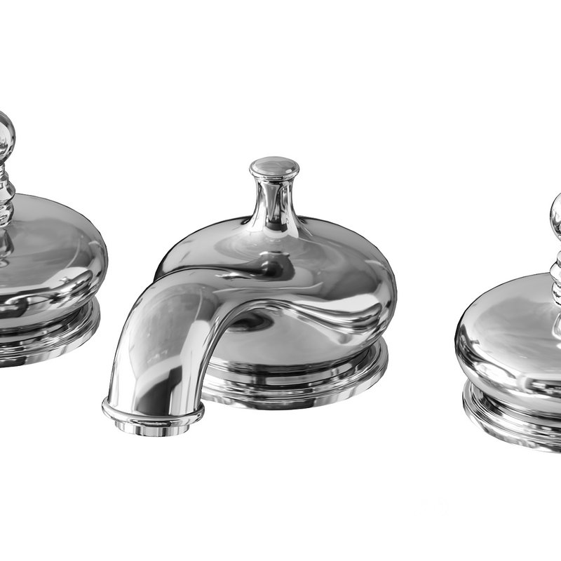 Chrome Widespread Bathroom Image 3