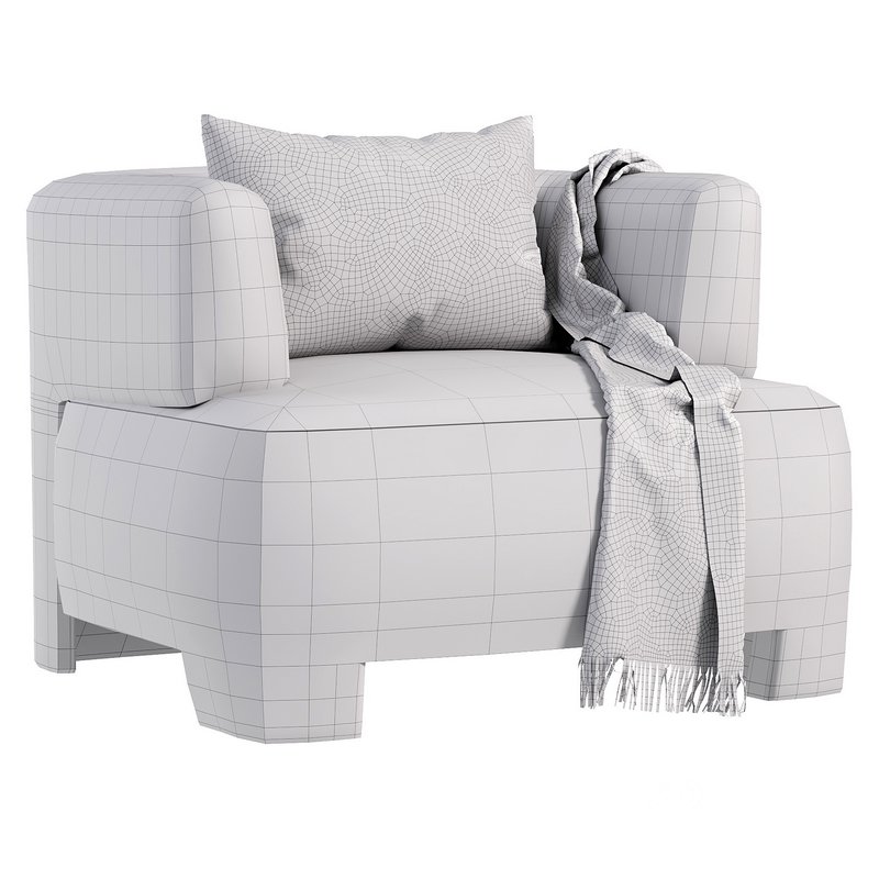 Olvera Chair Crete Pebble Image 2