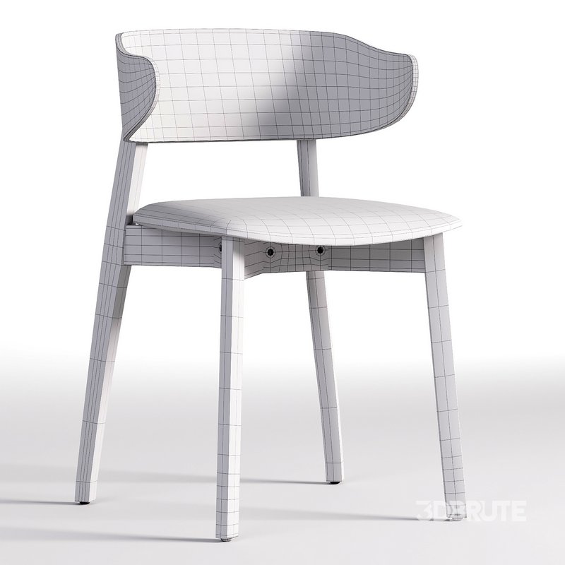 Franco Upholstered Dining Chair Antwerp Natural Image 4