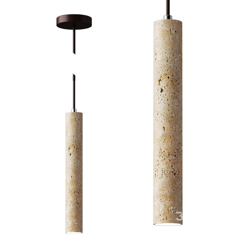 Mini Japanese Wabi Sabi Hanging Lamp Image 1