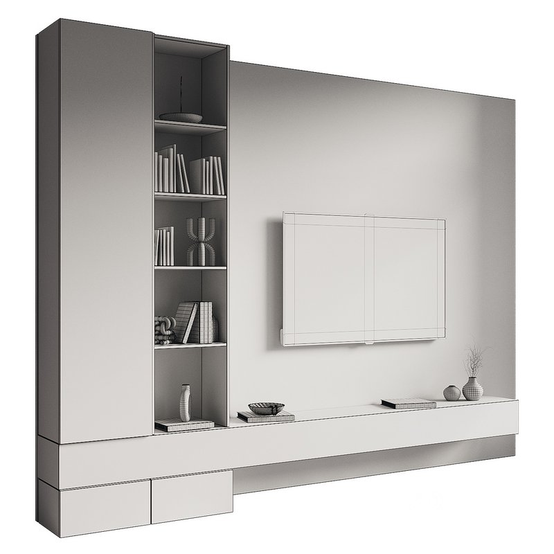 Tv Wall Set 039 Image 3