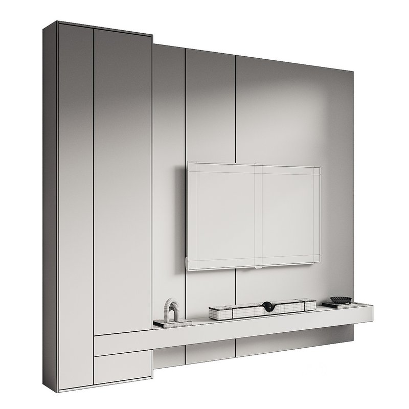 Tv Wall Set 038 Image 4
