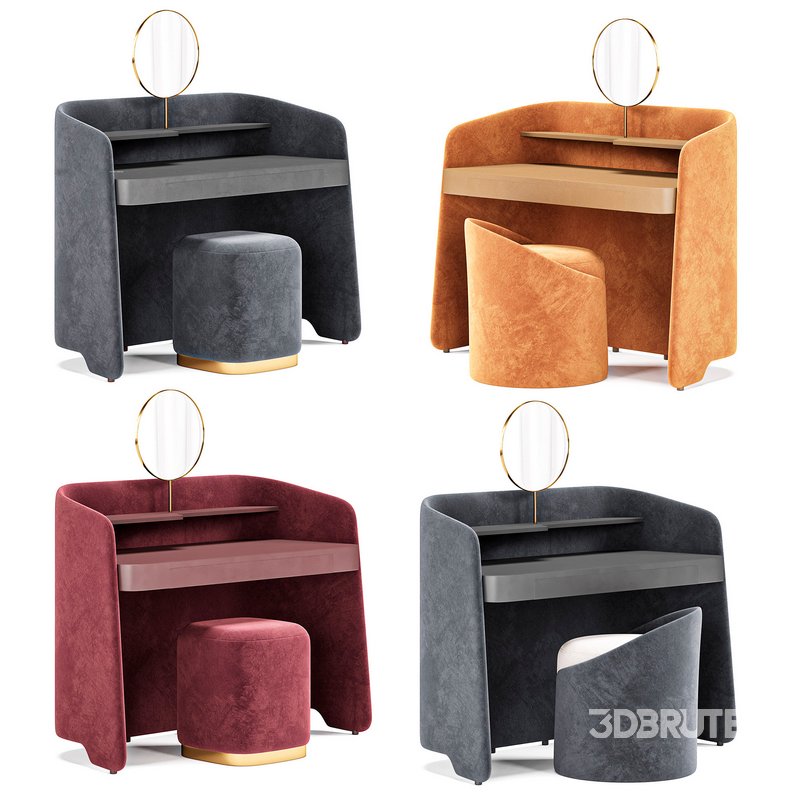 Chloe Vanity dressing table Image 4