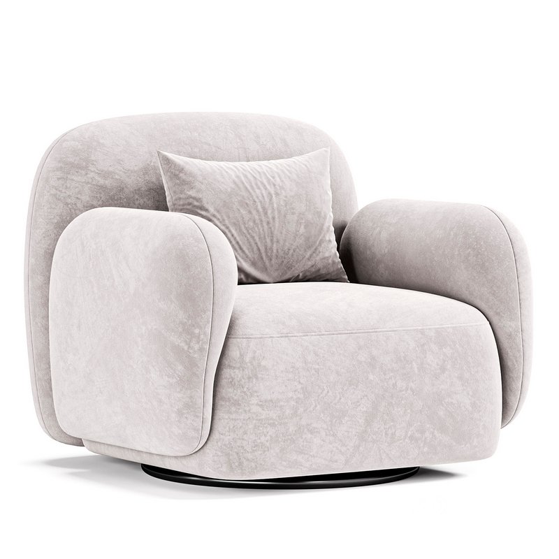 Giddings Swivel Chair Knoll Camel Image 5