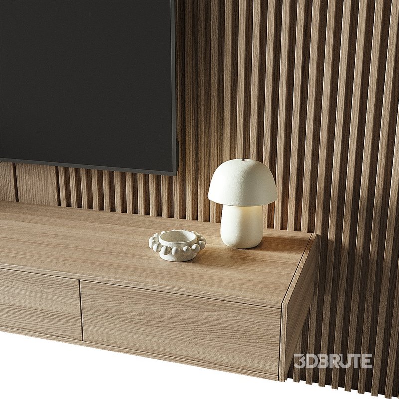 TV WALL set 002 Image 4