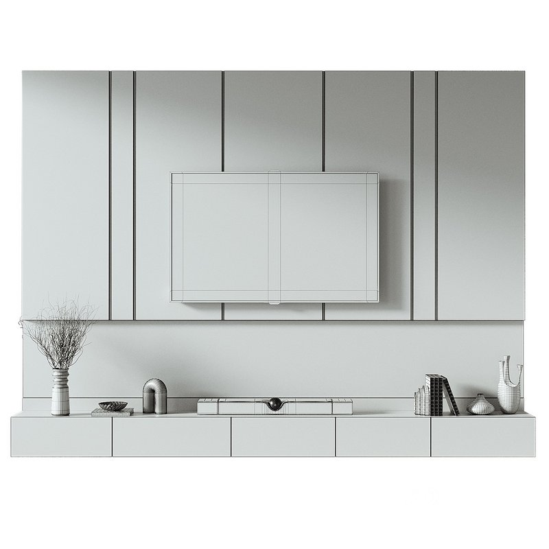 Tv wall set 013 Image 4