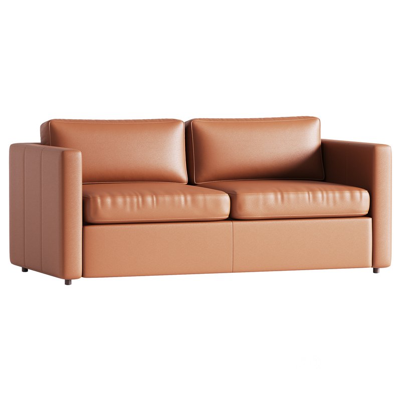 Harris Leather Sofa Image 4