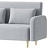 Contemporary Seats 2 Solid Color Sofa - Thumbnail 4