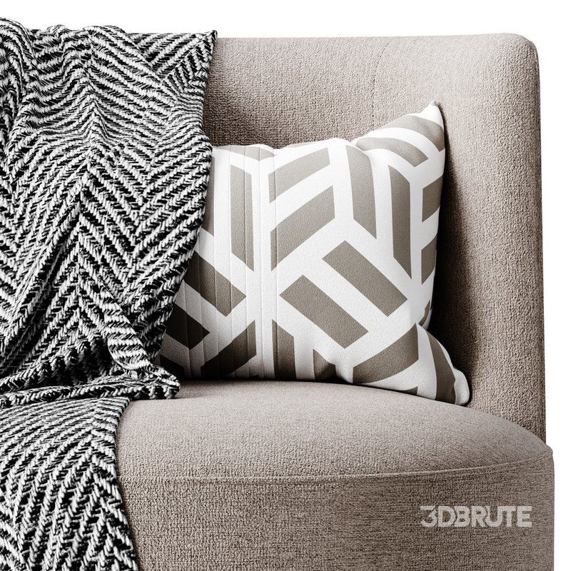 GALAPAGOS UPHOLSTERED ARMCHAIR Image 6