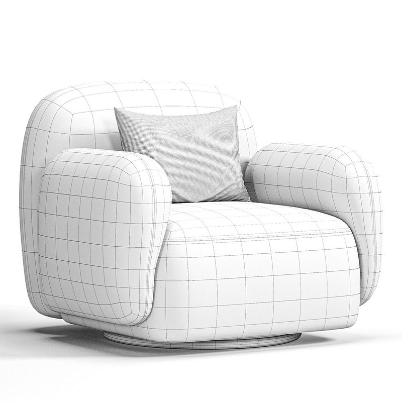 Giddings Swivel Chair Knoll Camel Image 6