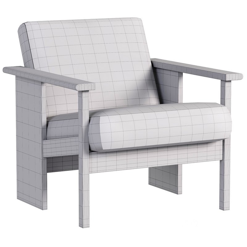 Block Lounge Chair Image 3