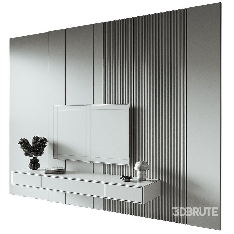 TV WALL set 002 Image 5