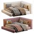 Baldwin Lounge Corner Upholstered Bed - Thumbnail 1