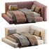 Baldwin Lounge Corner Upholstered Bed - Thumbnail 2
