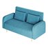 Contemporary Seats 2 Solid Color Sofa - Thumbnail 7