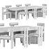 Tabmi Dining Table,Hygiea Chair - Thumbnail 4
