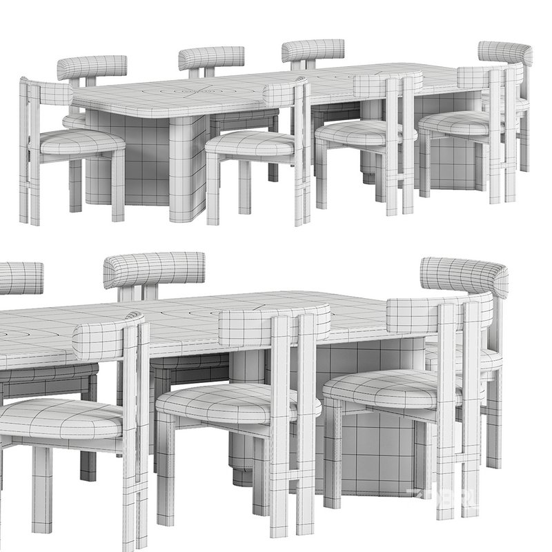 Tabmi Dining Table,Hygiea Chair Image 4