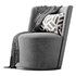 GALAPAGOS UPHOLSTERED ARMCHAIR - Thumbnail 8