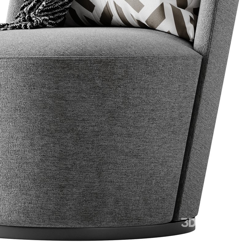 GALAPAGOS UPHOLSTERED ARMCHAIR Image 9