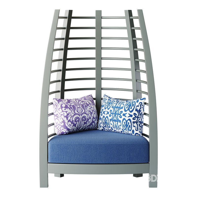 CHOCOLATE ICONIC UPHOLSTERED CHAIR Image 9