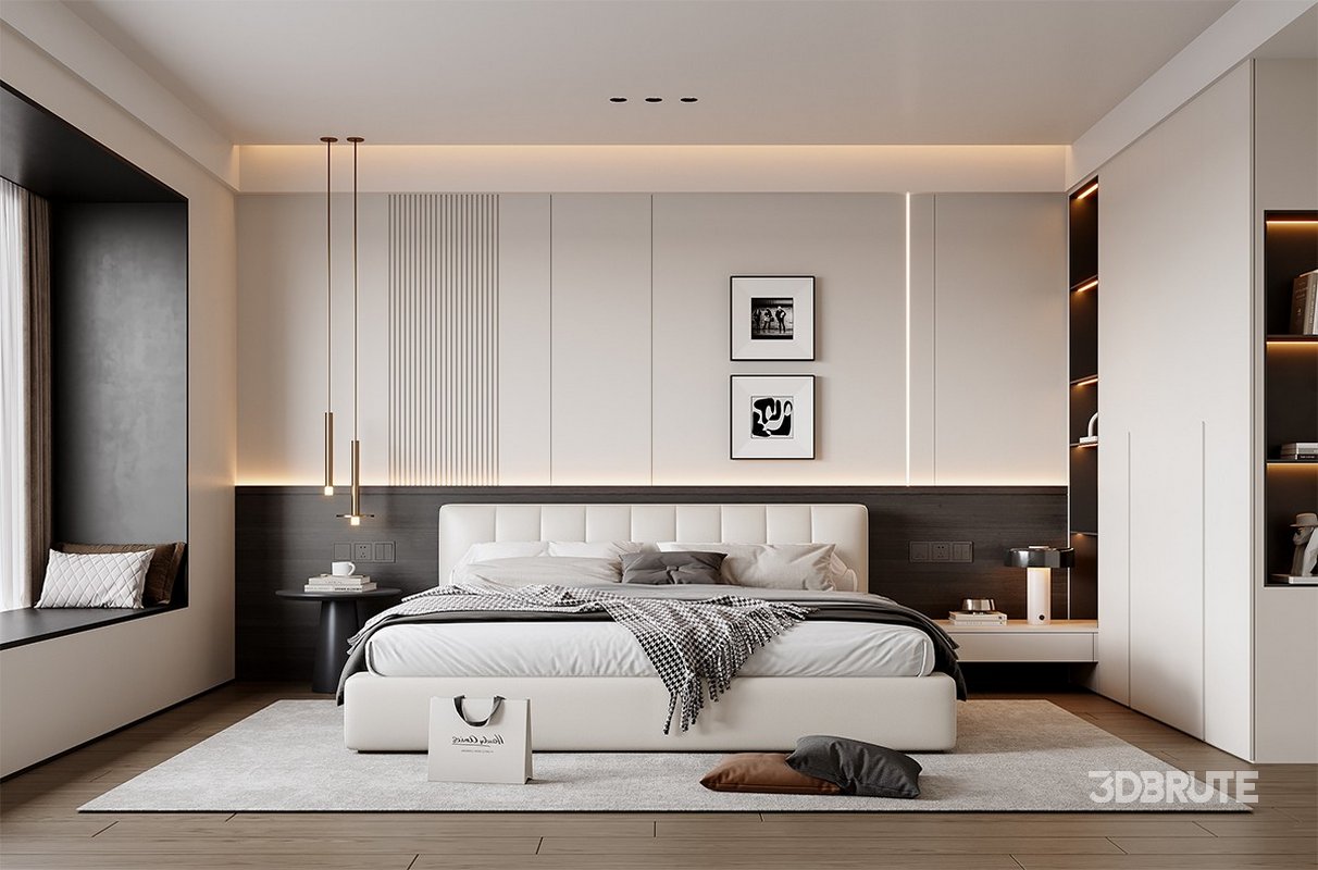 Modern bedroom Image 1
