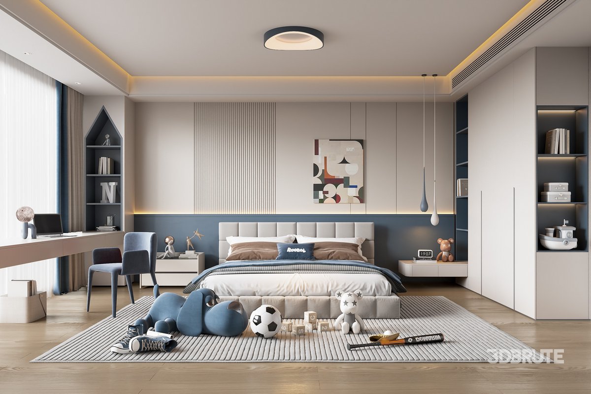 Modern bedroom Image 1