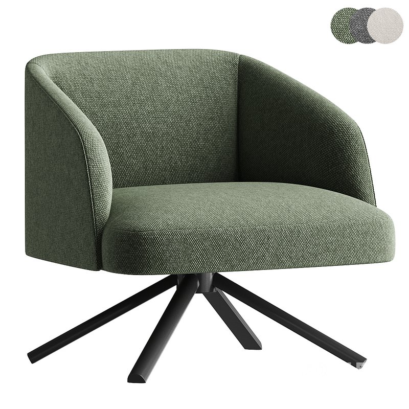 TIMO Trestle-based easy chair By La Cividina Image 3