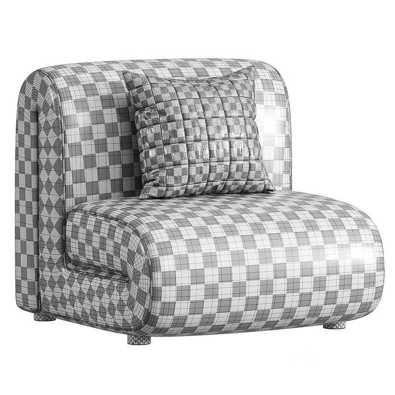 Vesta Alta Lounge Chair in White Image 5