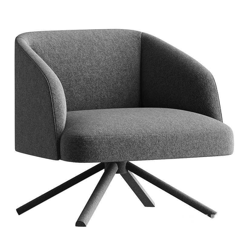 TIMO Trestle-based easy chair By La Cividina Image 2